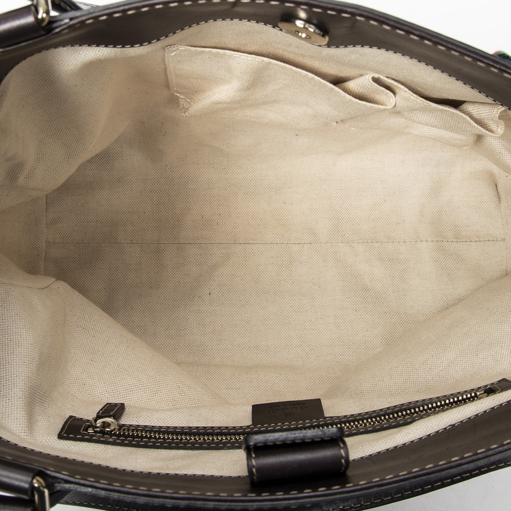 Gucci Web Mayfair Tote - Picture 9 of 11